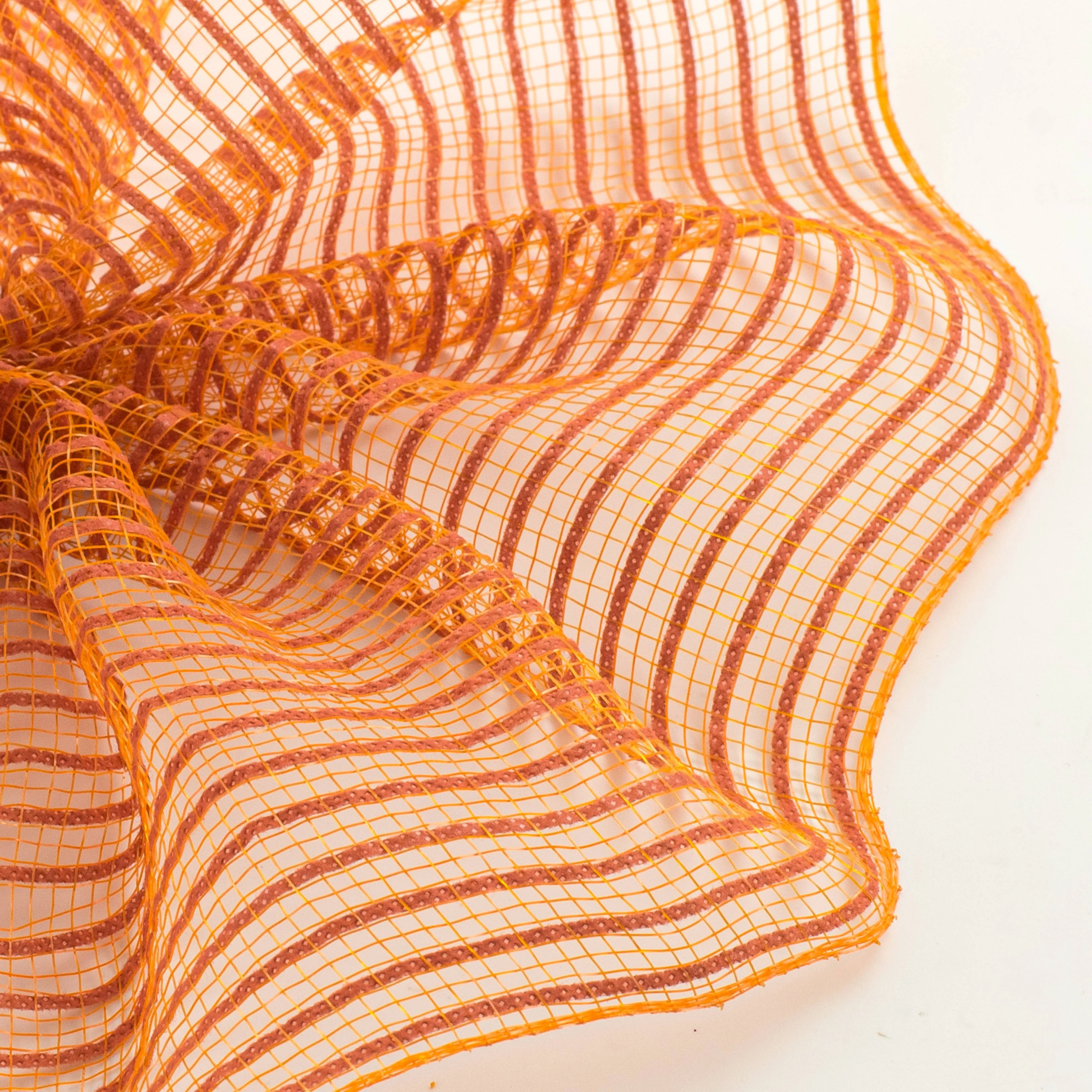 10" Breeze Mesh: Rust Orange