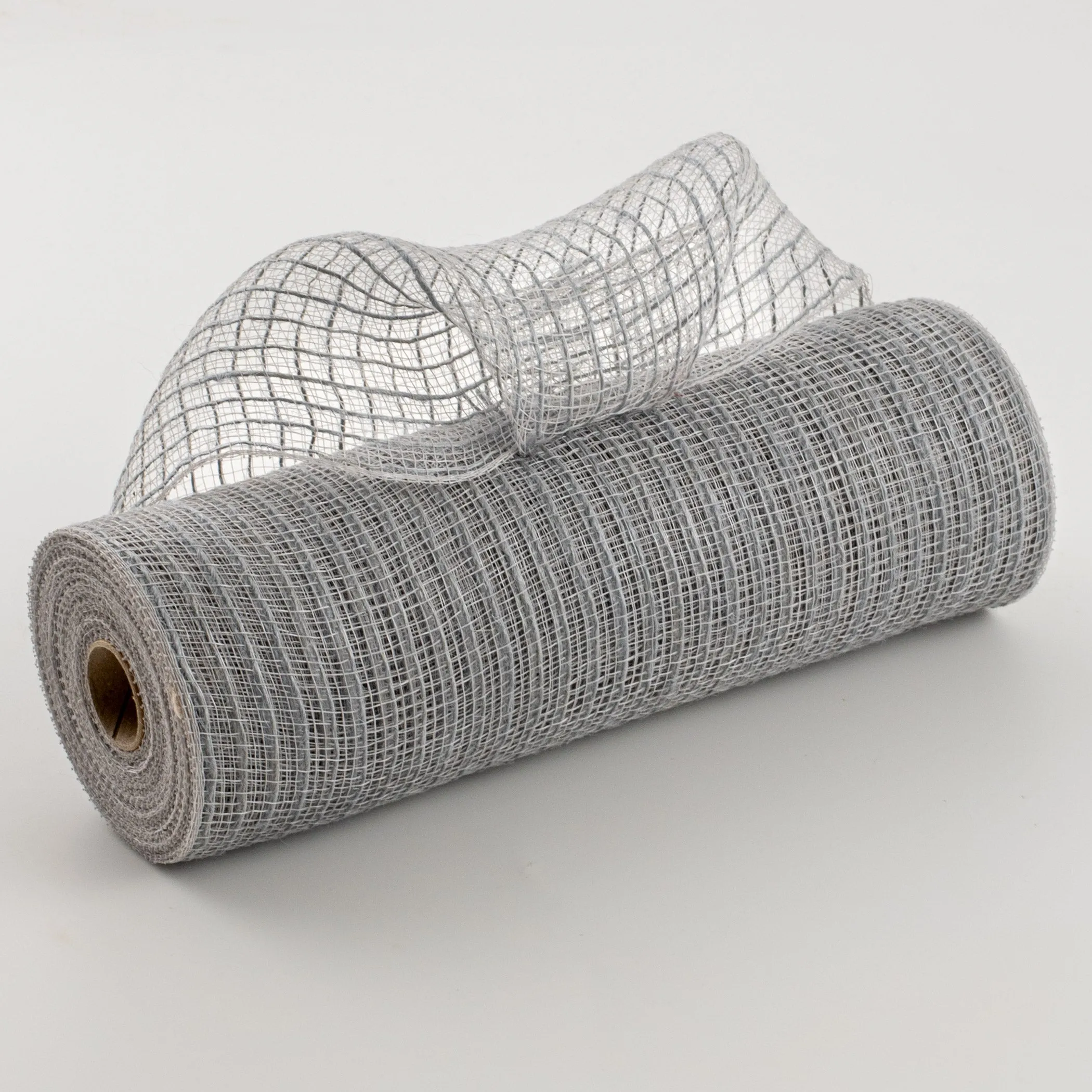 10" Burlap Deco Mesh: Grey (10 Yards)