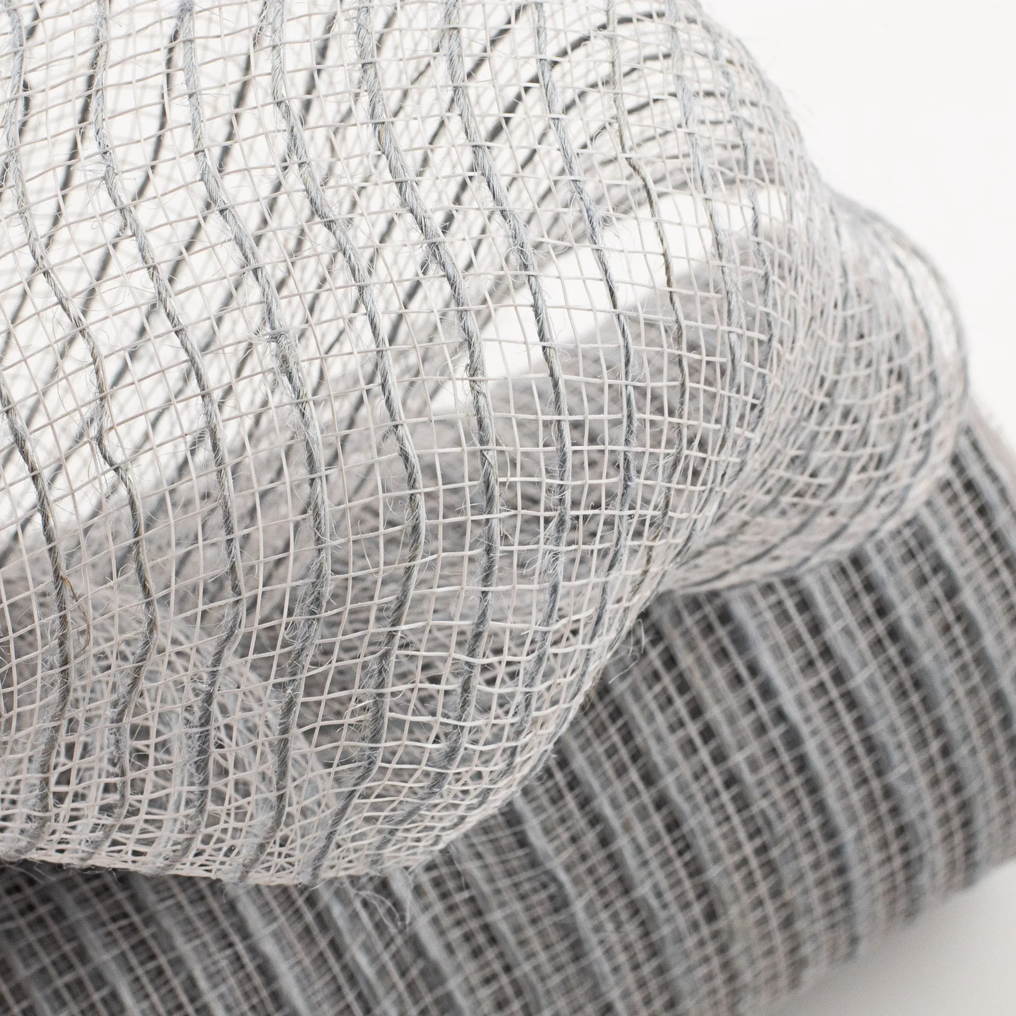 10" Burlap Deco Mesh: Grey (10 Yards)