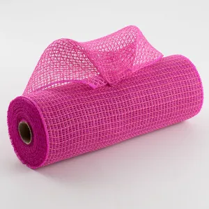 10" Check Fabric Mesh: Hot Pink
