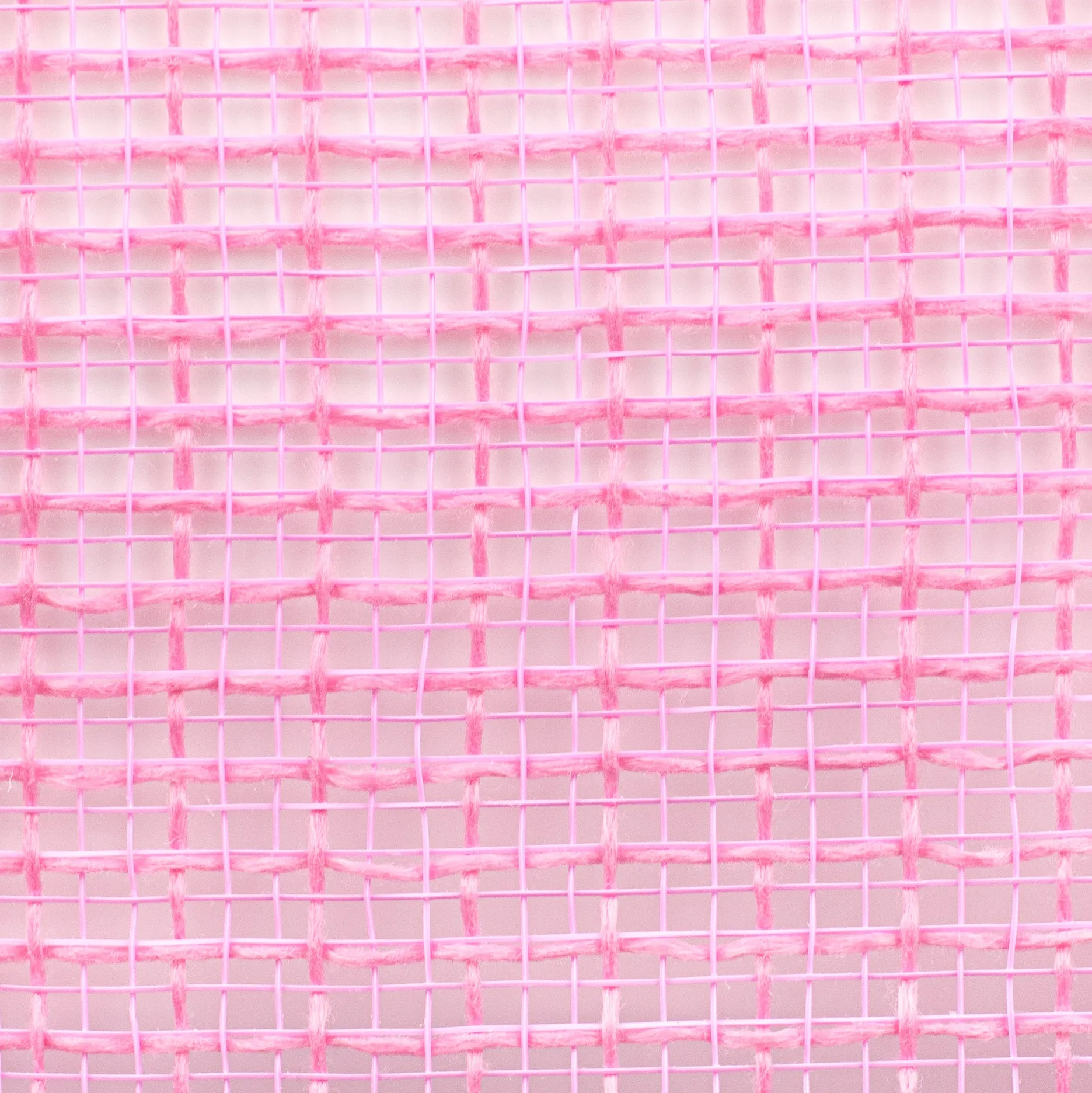 10" Check Fabric Mesh: Pink