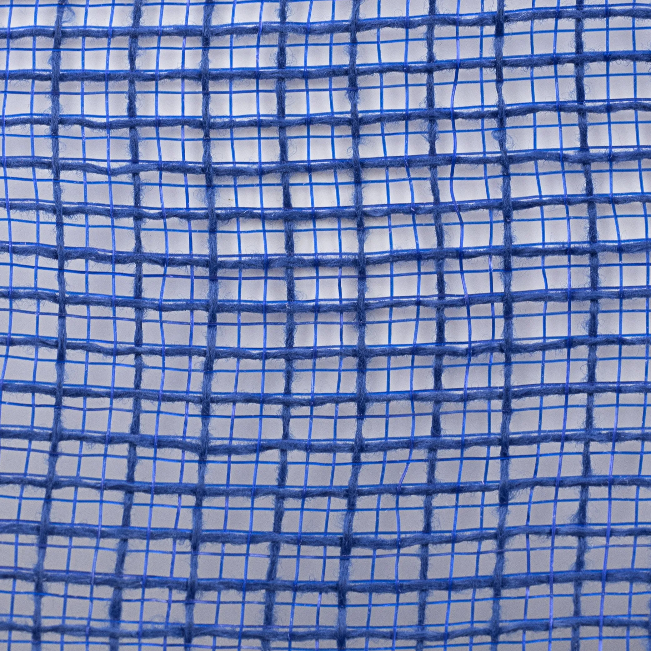 10" Check Fabric Mesh: Royal Blue