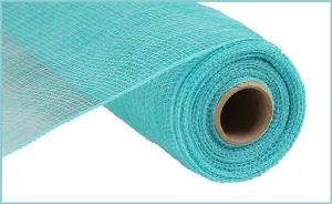 10" Deco Poly Mesh: Lt Blue/Aqua