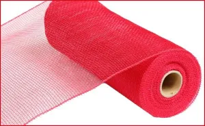 10" Deco Poly Mesh: Red