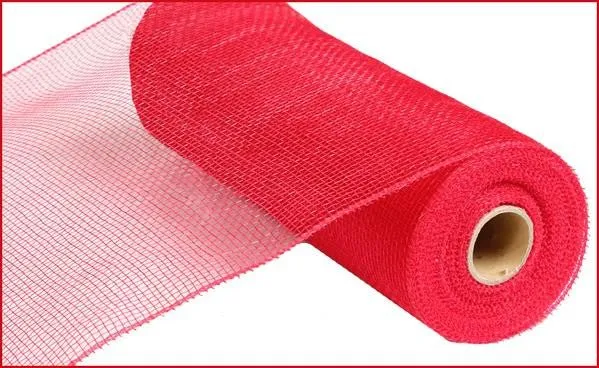 10" Deco Poly Mesh: Red