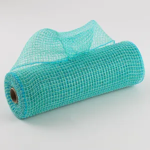 10" Fabric Mesh: Aqua