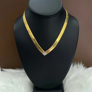 14K Yellow Gold Diamond Luxury Chain Ct Dia / 27gr / 7.3mm / 16in