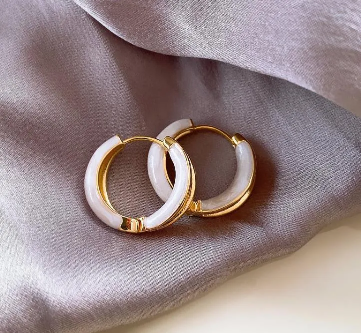 2023 Korean Luxury Oil Dropping Stud Earrings
