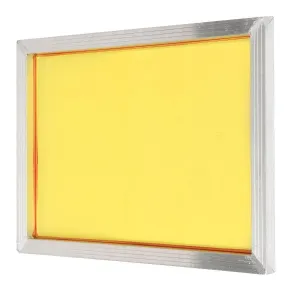 230 Mesh Yellow 20" x 24" Aluminum Screen Printing Frame