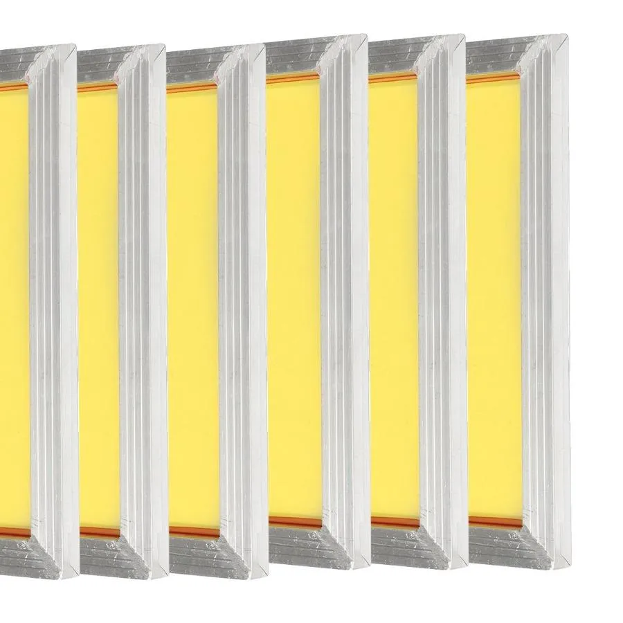230 Mesh Yellow 20" x 24" Aluminum Screen Printing Frame