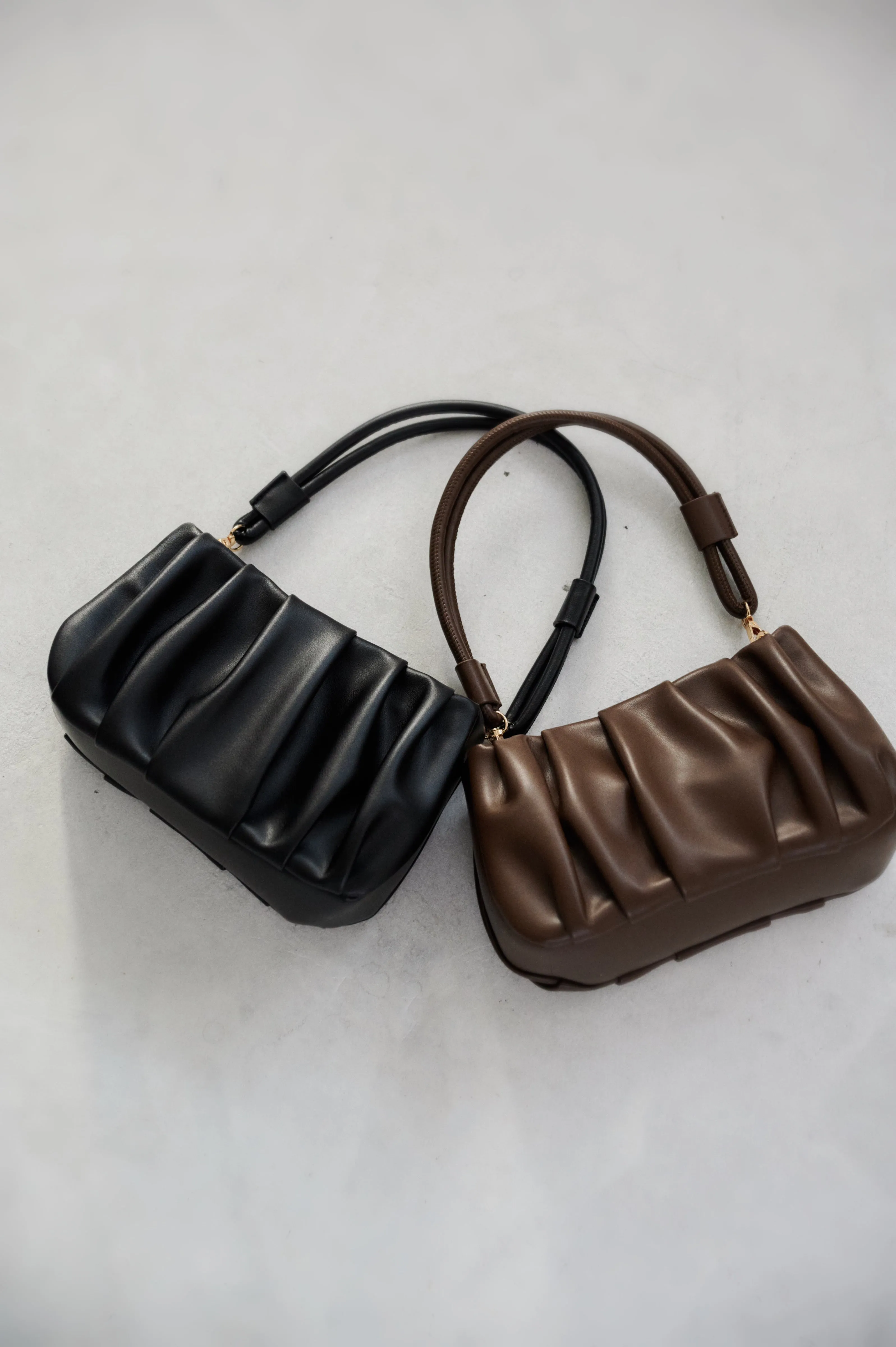 【再入荷】3way gathered mini bag