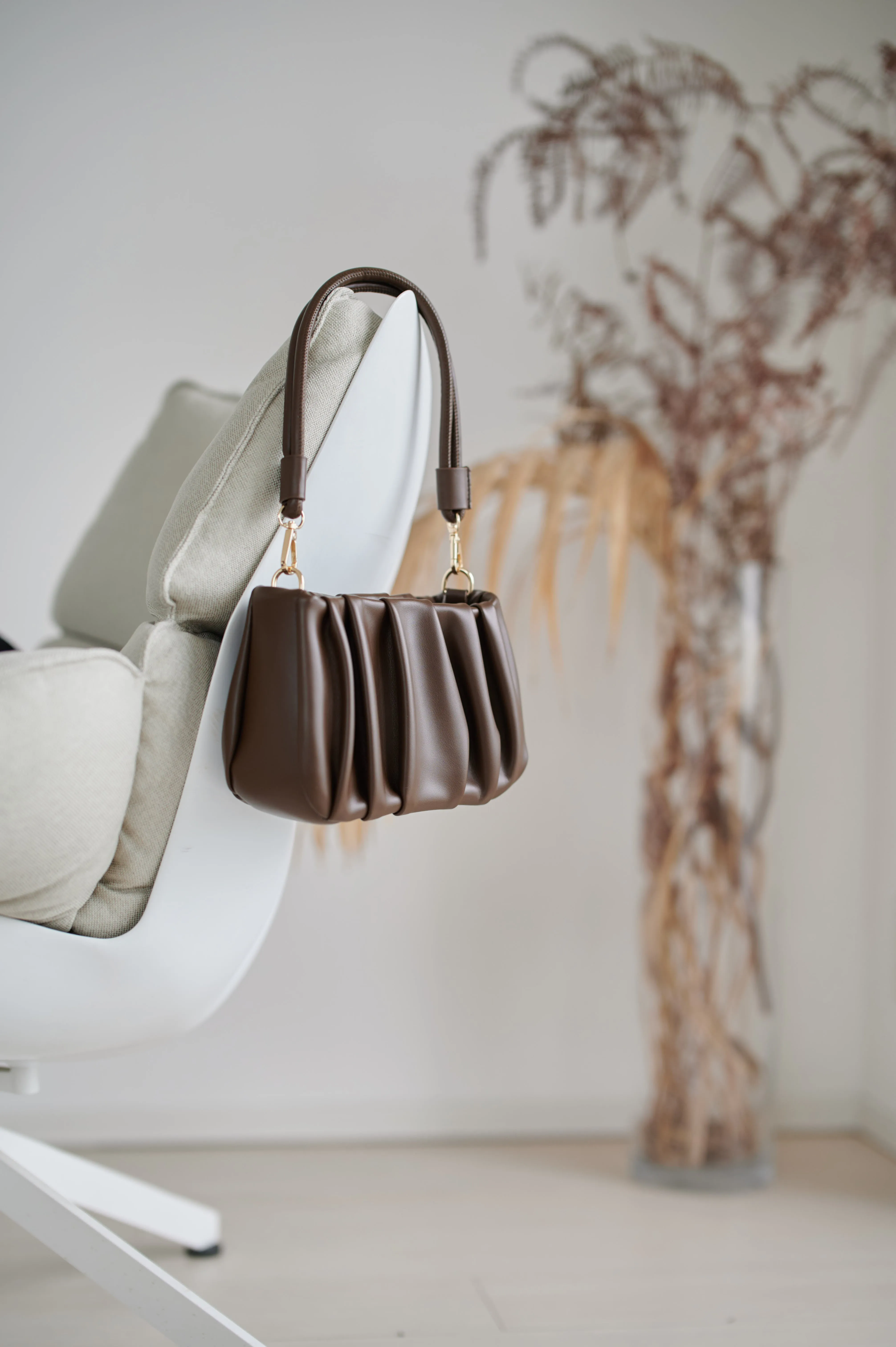 【再入荷】3way gathered mini bag