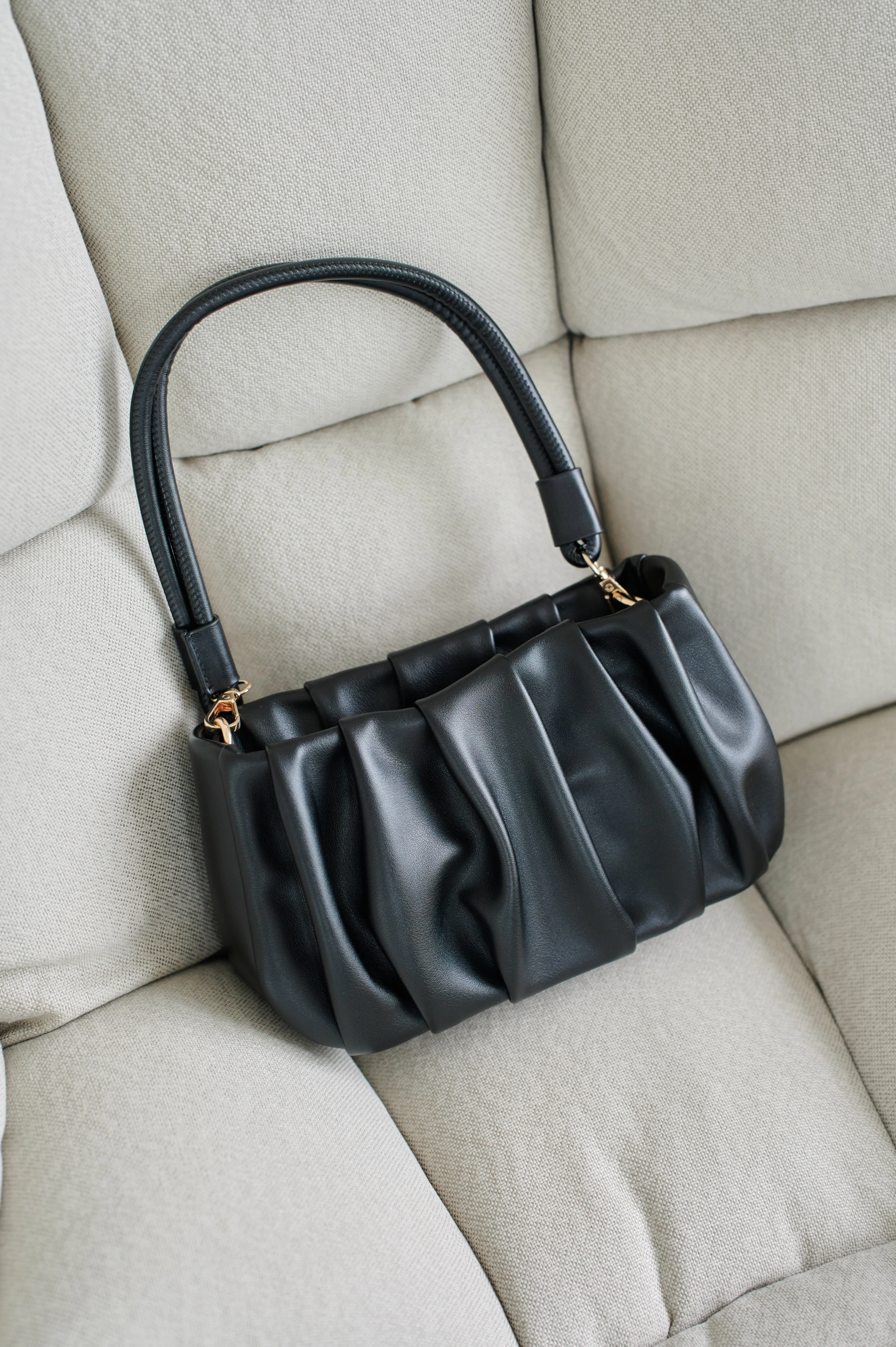 【再入荷】3way gathered mini bag