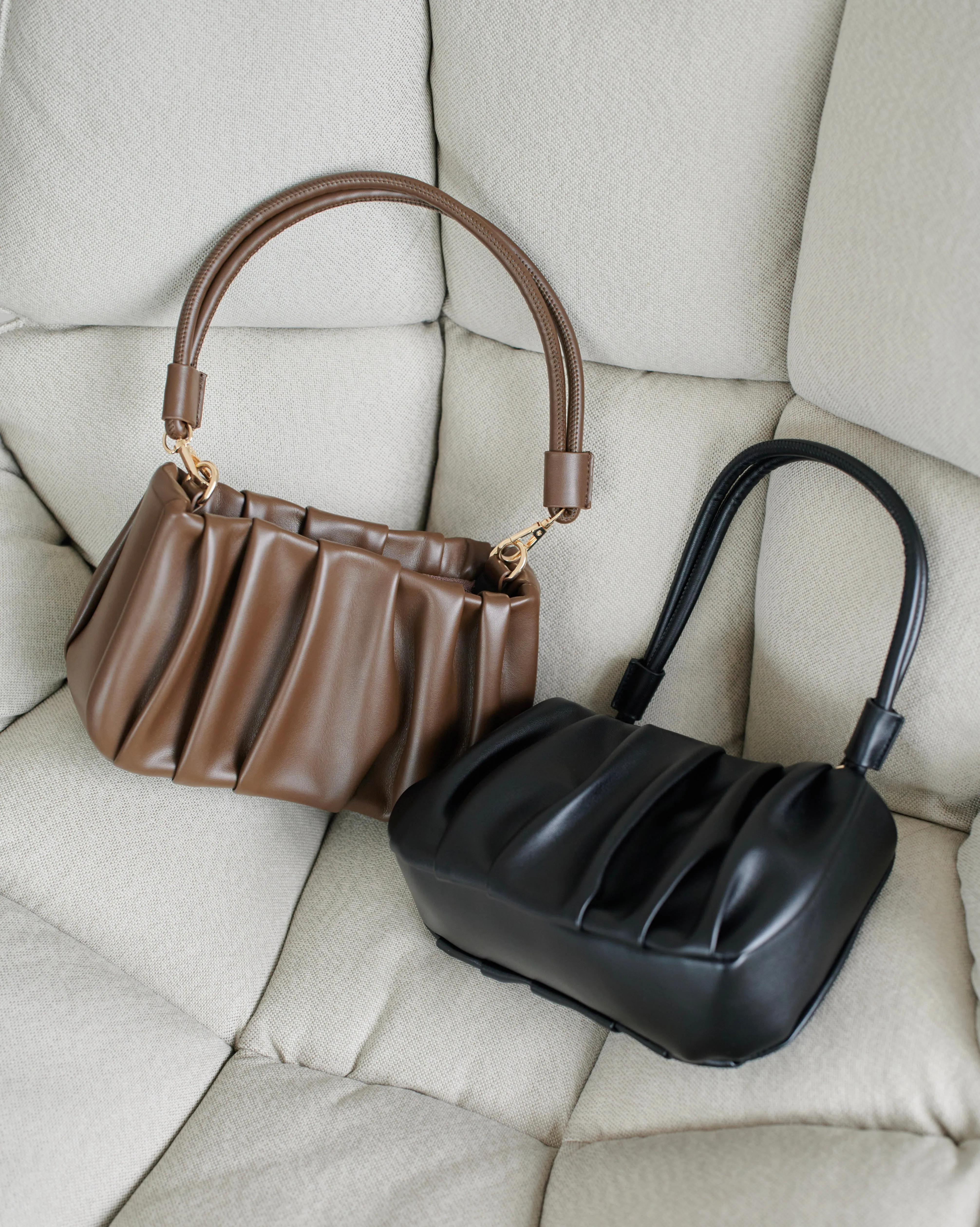 【再入荷】3way gathered mini bag