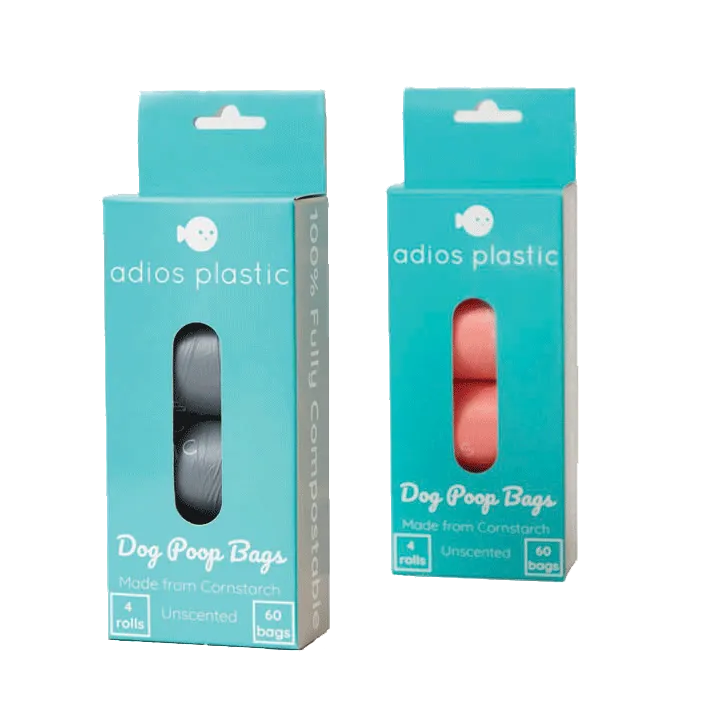 Adios Plastic 60 Compostable Poop Bags