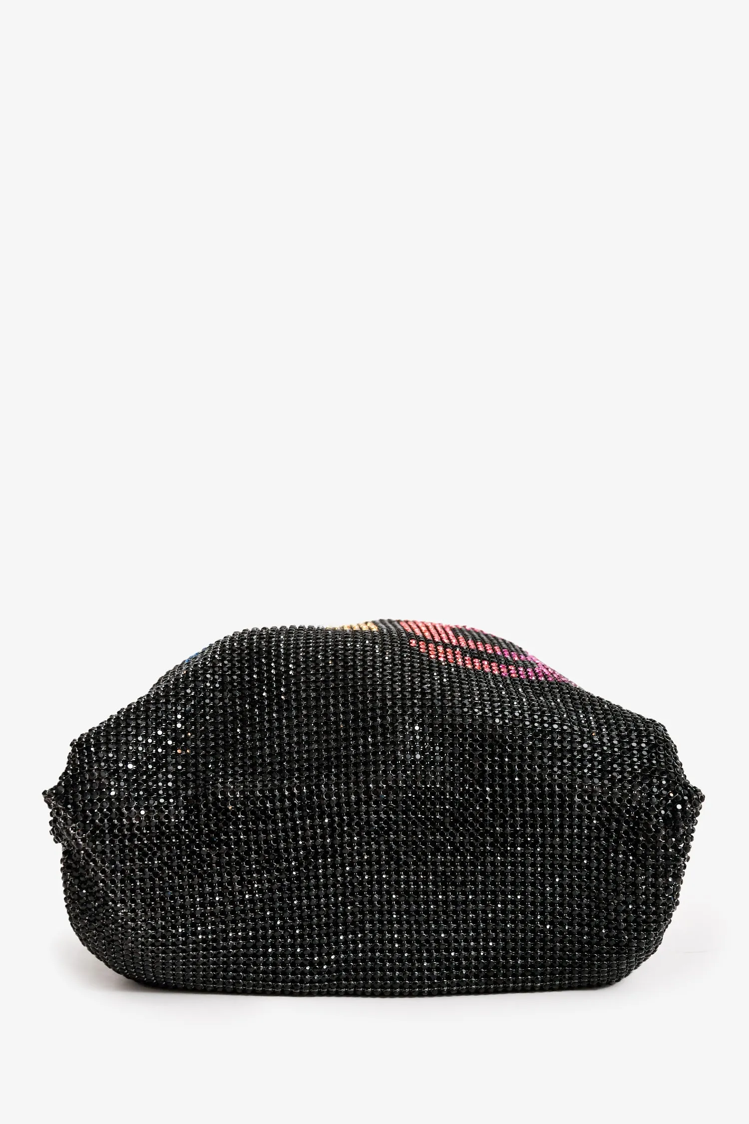 Alexander Wang Black/Multicoloured Crystal Leather Mini Bag