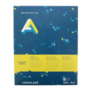 Art Alternatives Canvas Pad 9x12" 10 Sheets