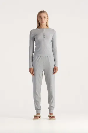 AUTUMN PJ SET GREY MARLE