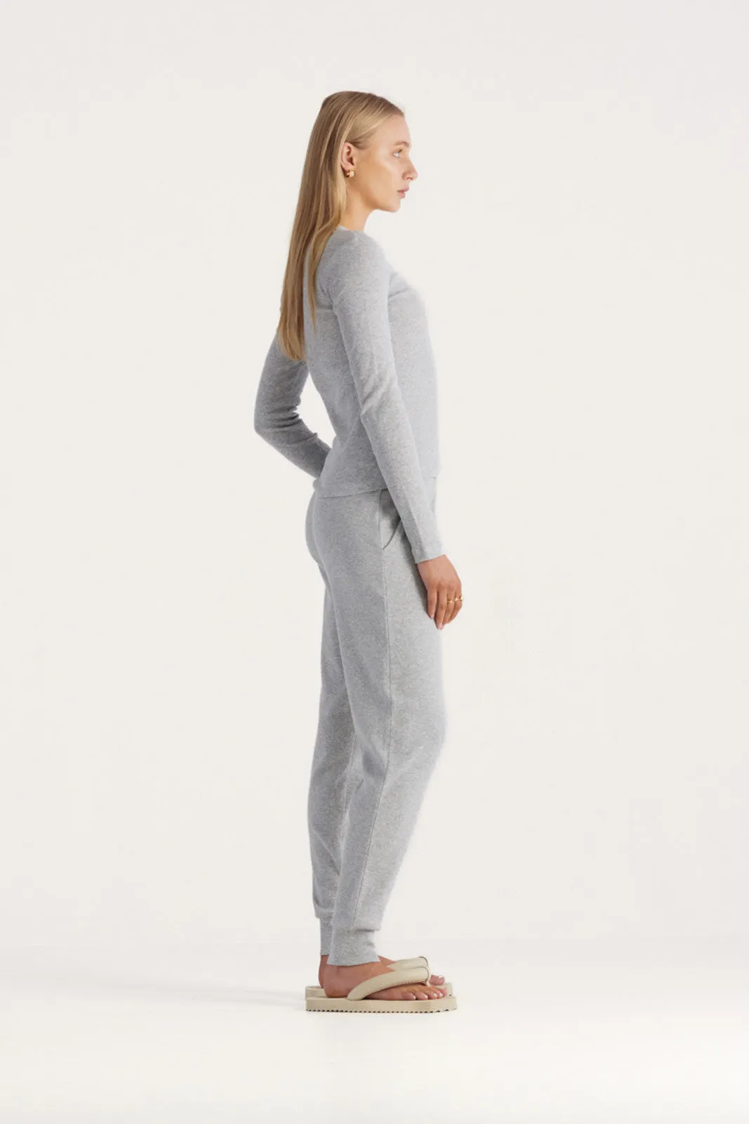 AUTUMN PJ SET GREY MARLE