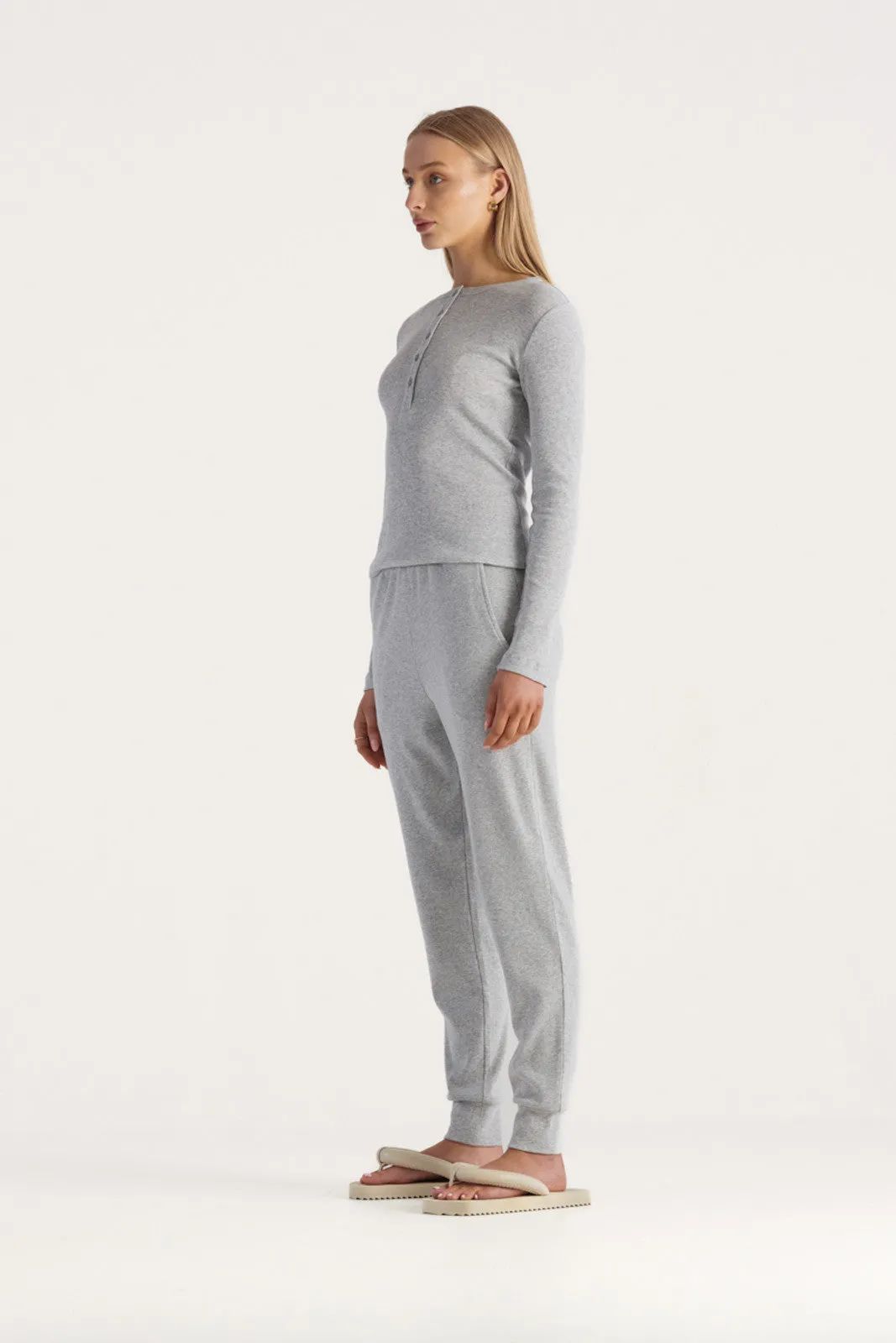 AUTUMN PJ SET GREY MARLE
