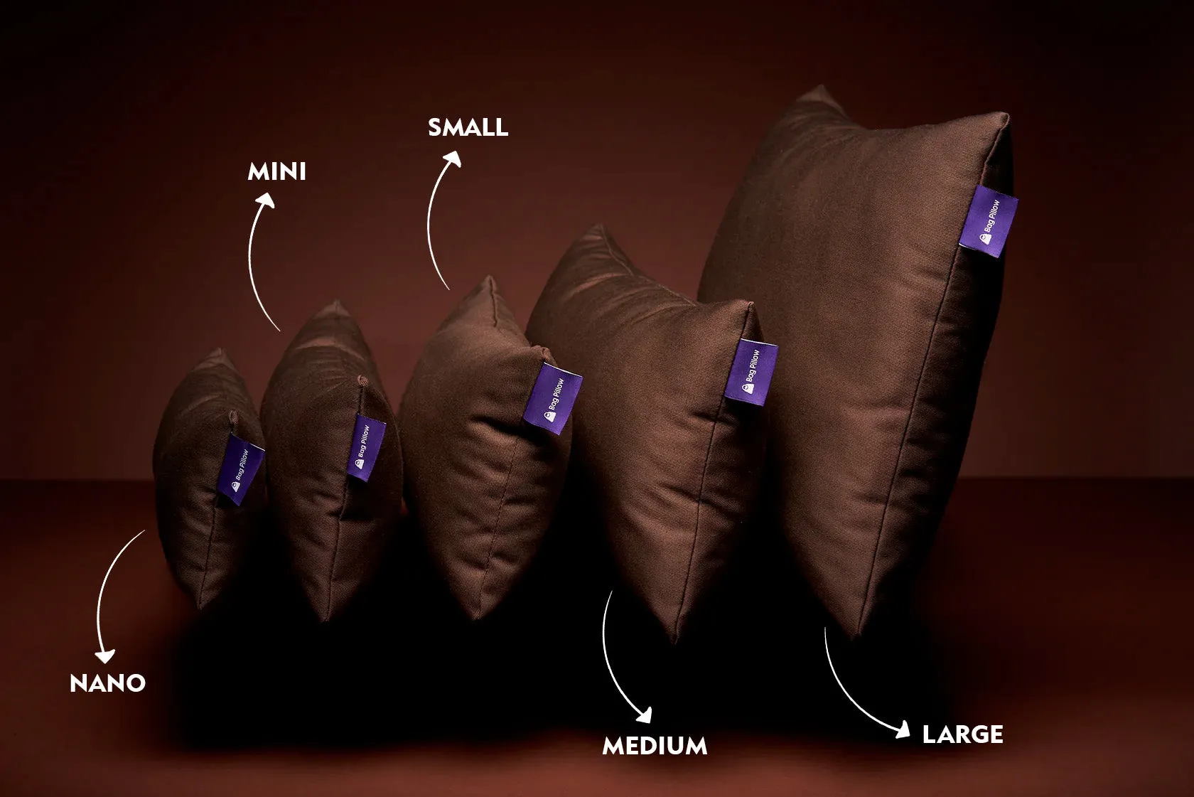 Bag Pillow Set of 5