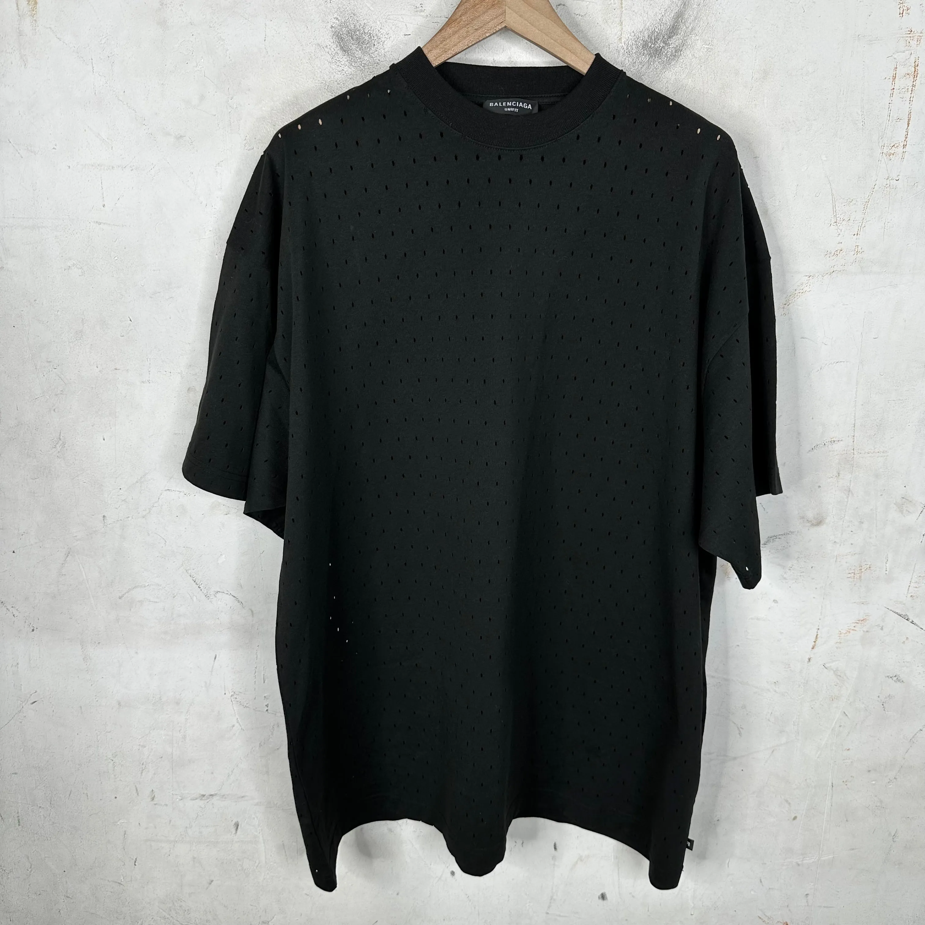 Balenciaga Mesh Sporty T-Shirt