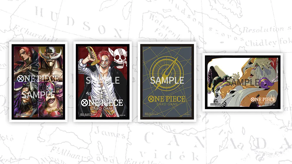 BANDAI ONE PIECE CARD GAME OFFICIAL CARD SLEEVES LIMITED EDITION - FOUR EMPERORS - SPECIAL SET