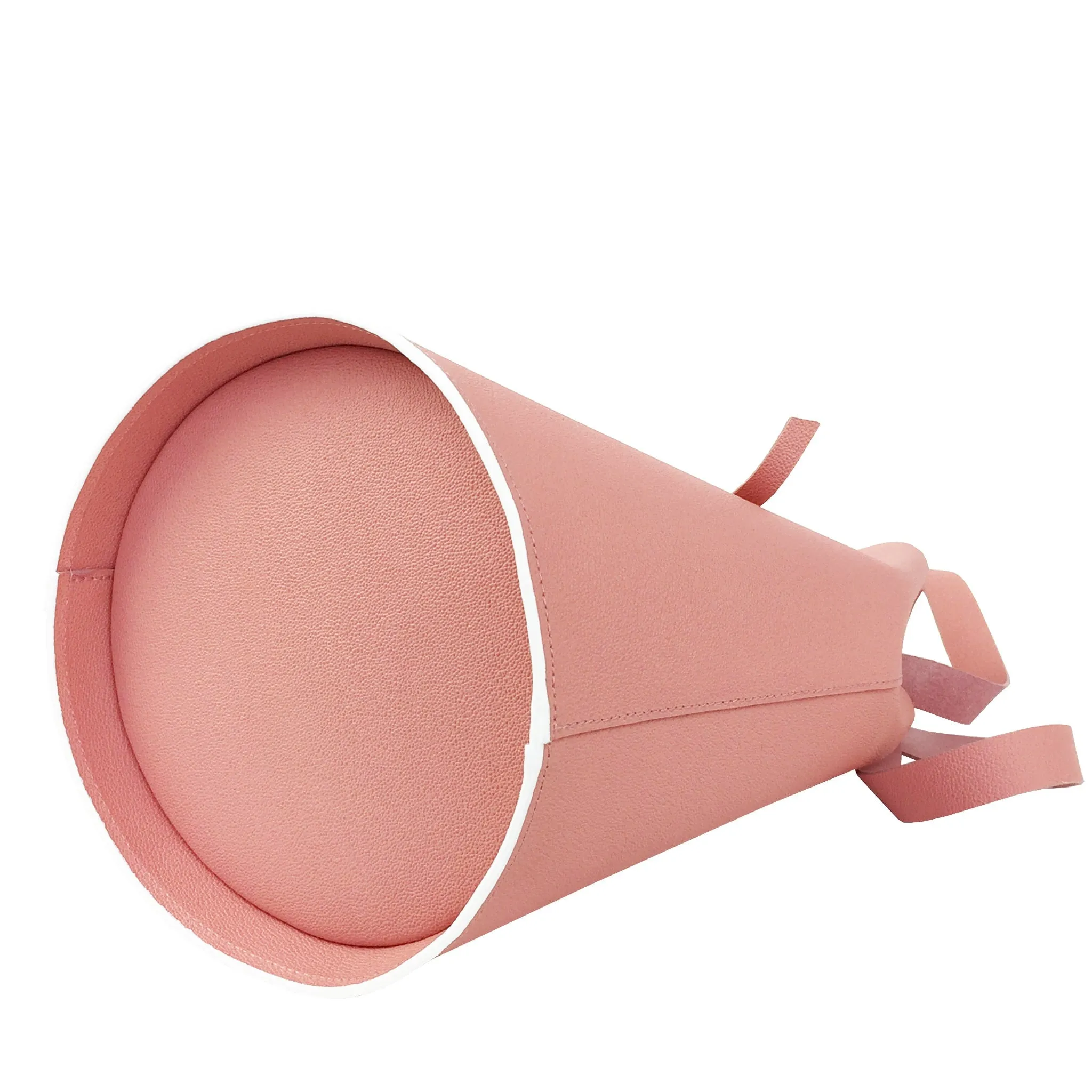 BARREL MINI SAFFIANO PINK