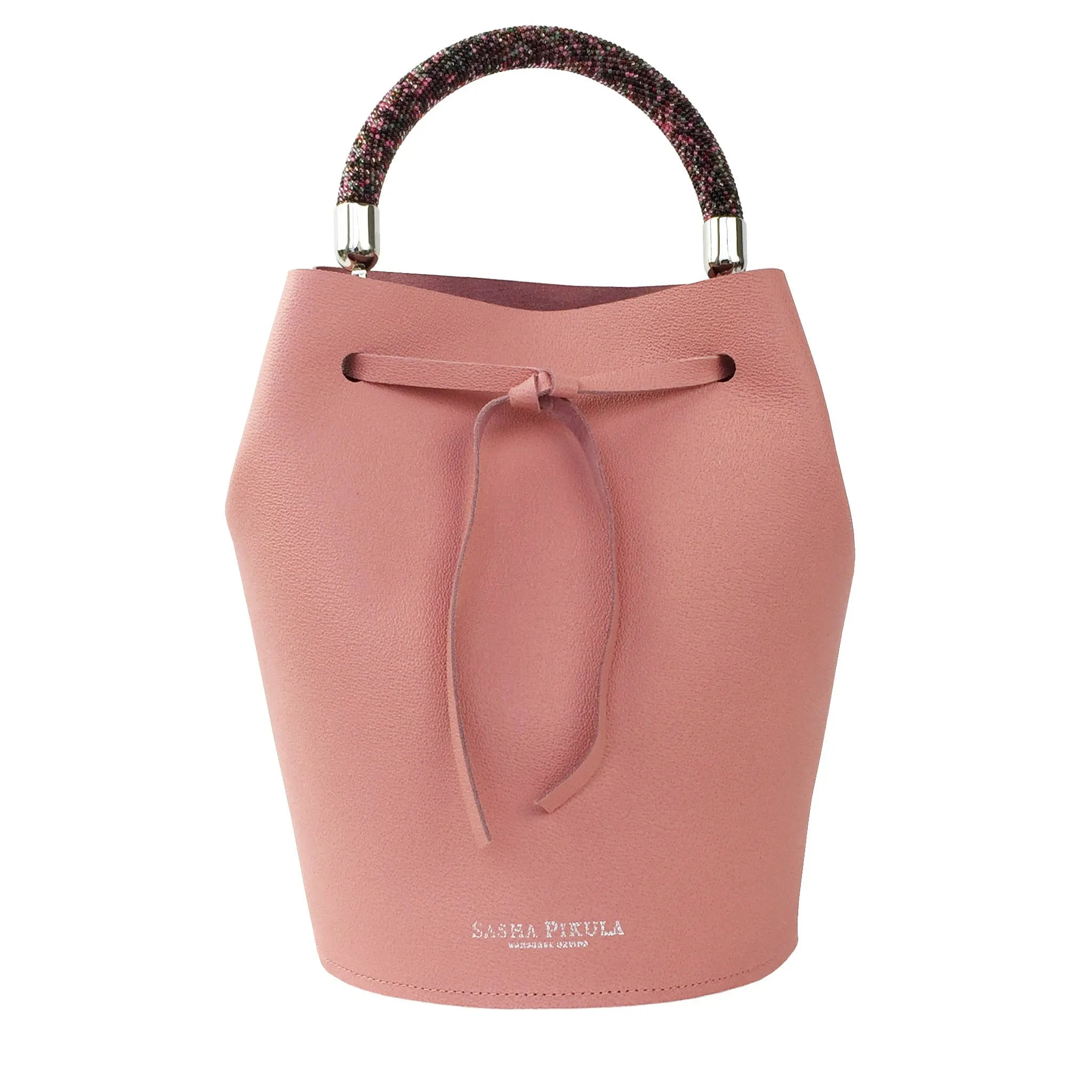 BARREL MINI SAFFIANO PINK