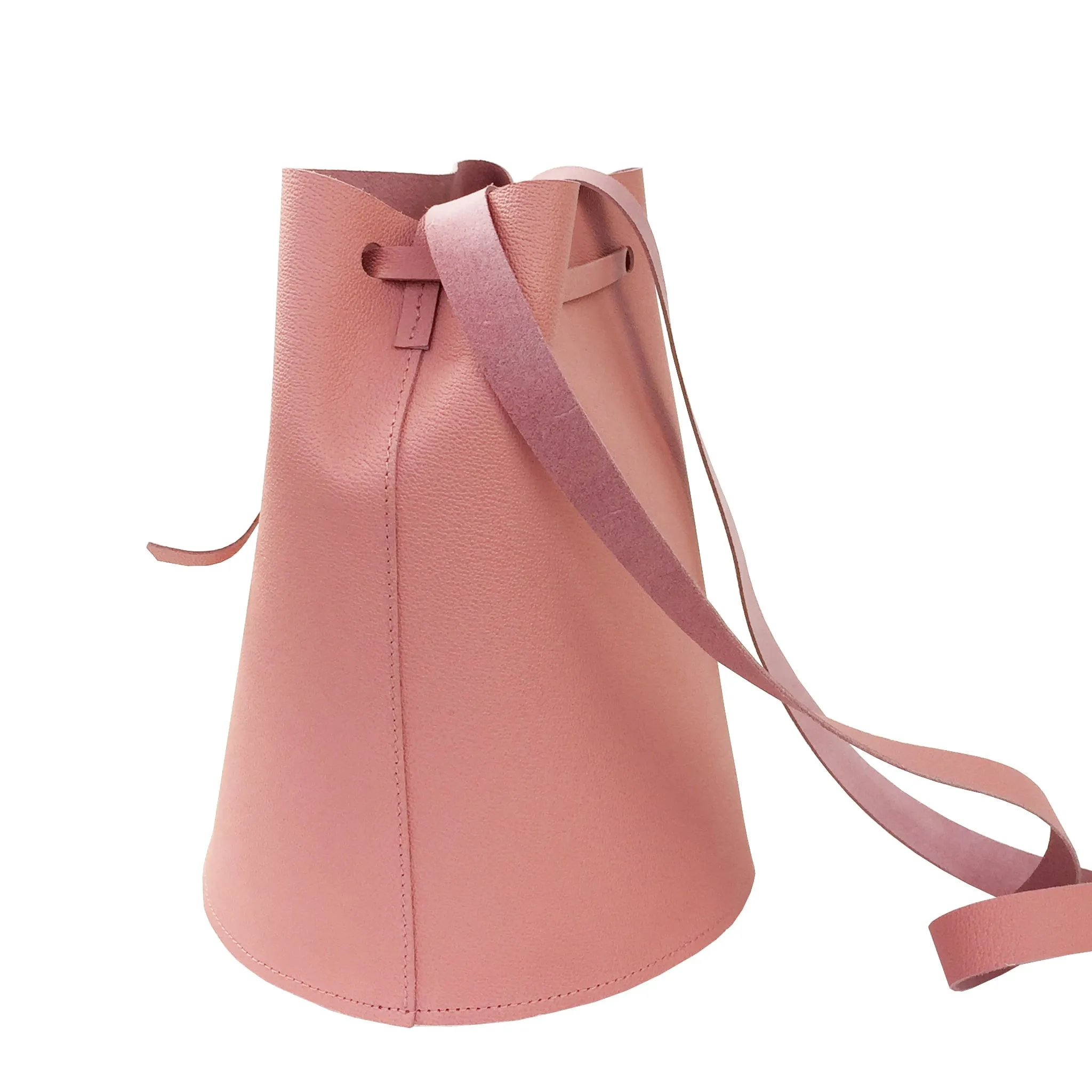 BARREL MINI SAFFIANO PINK