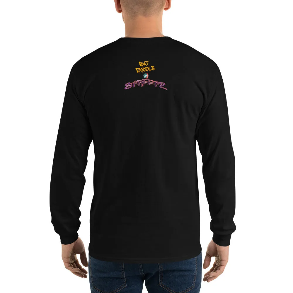 Bat Doodle Streetz Unisex graphic Long Sleeve Shirt