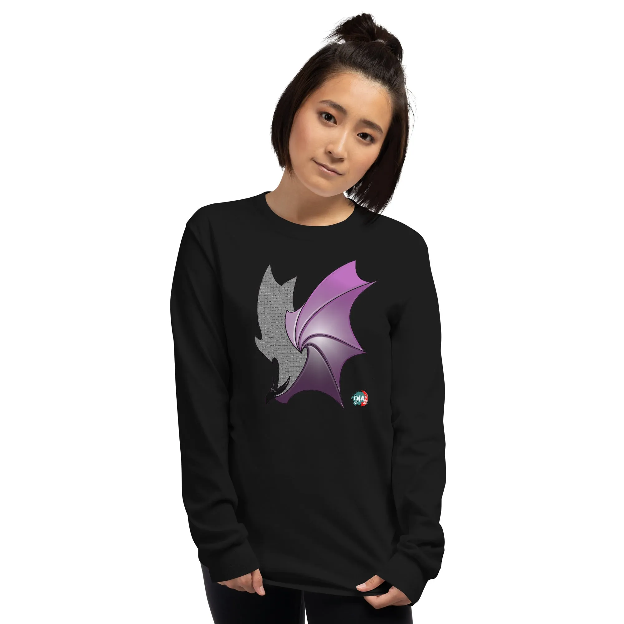 Bat Doodle Streetz Unisex graphic Long Sleeve Shirt