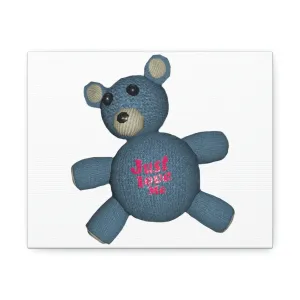 Bear Object Stretched Canvas
