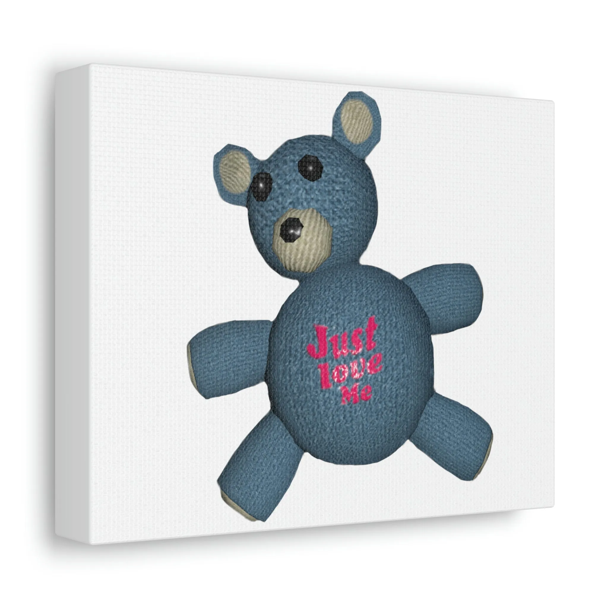 Bear Object Stretched Canvas
