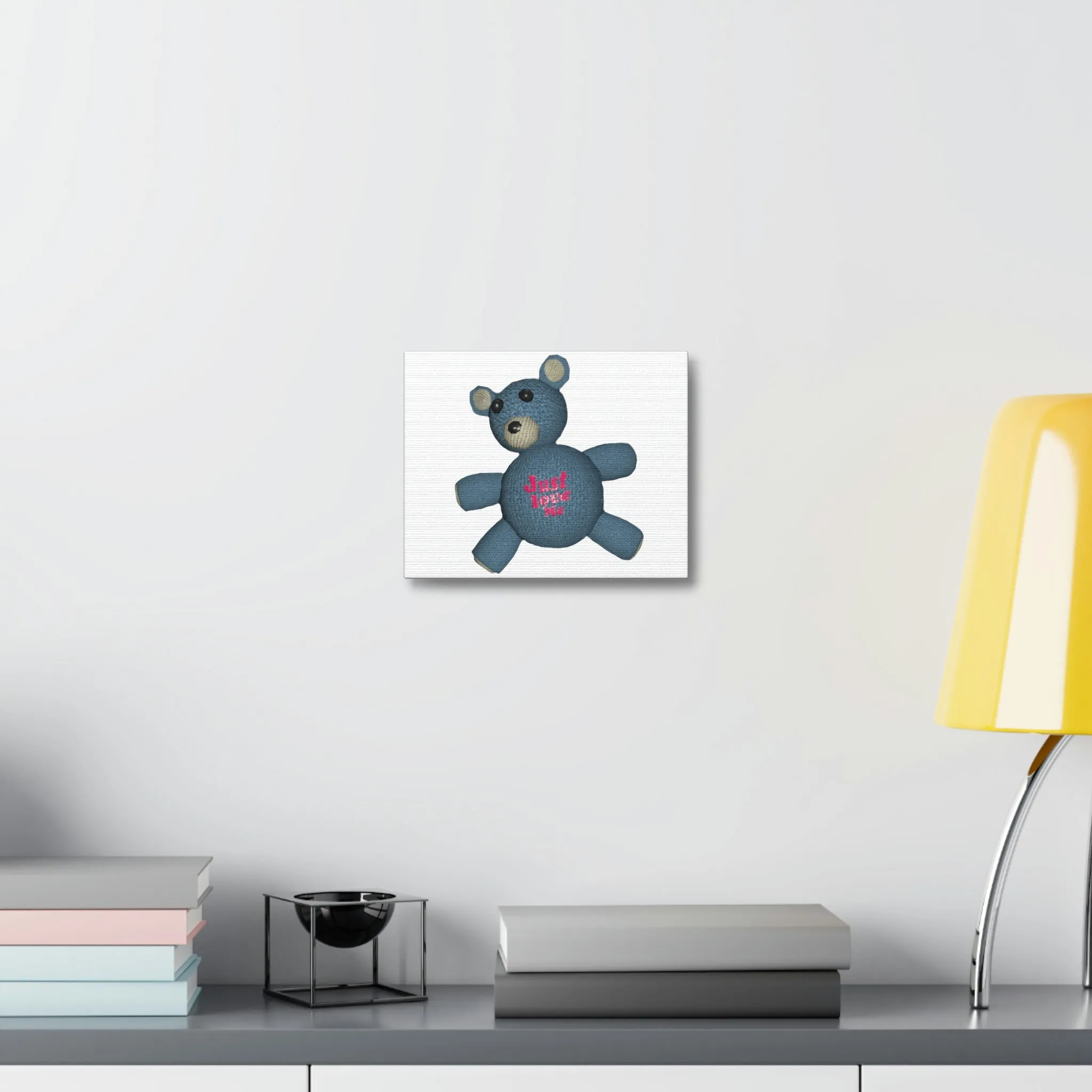 Bear Object Stretched Canvas