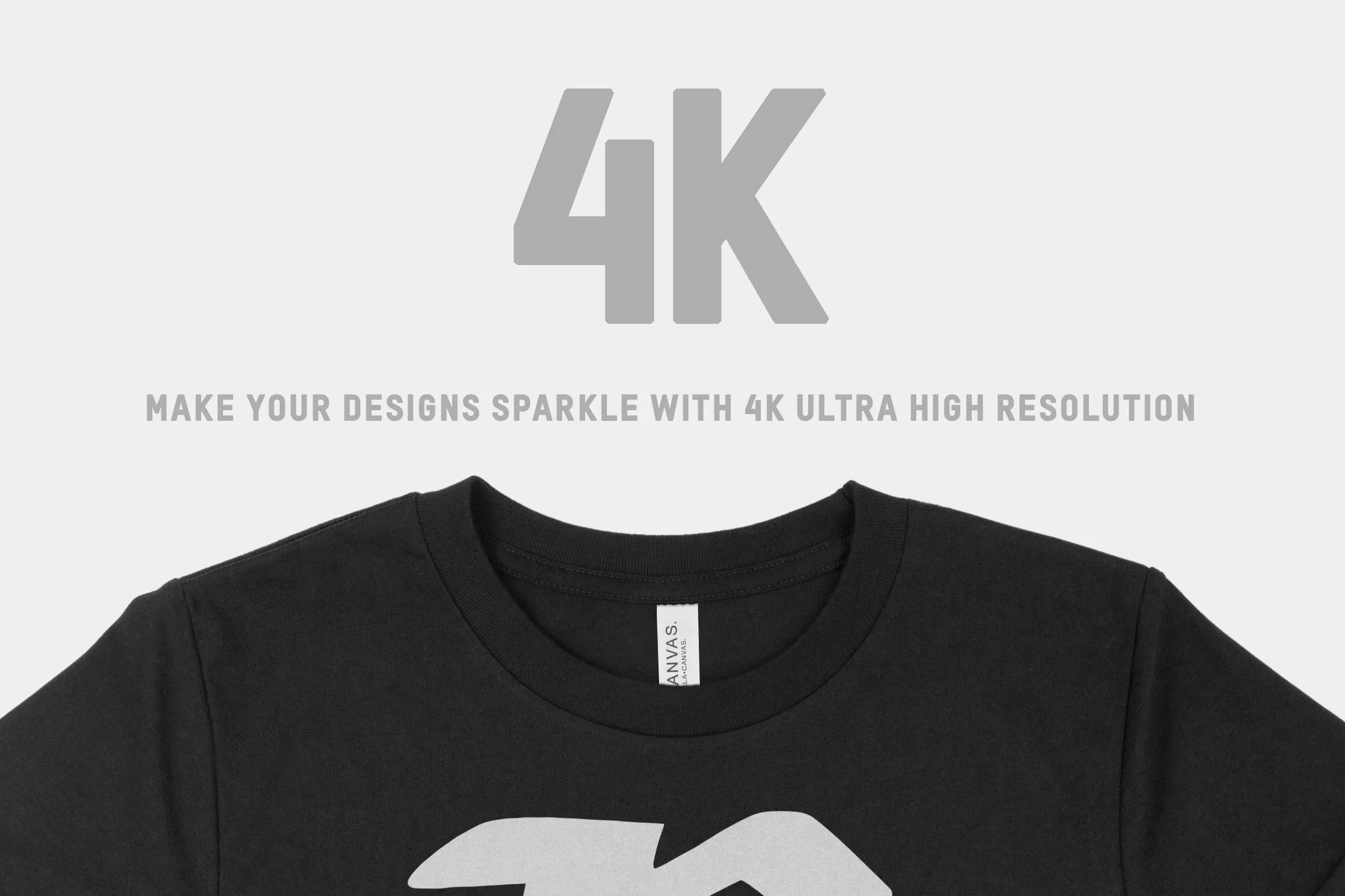 Bella   Canvas 3004 Rolled Cuff T-Shirt Mockups