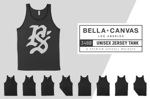 Bella   Canvas 3480 Unisex Tank Mockups