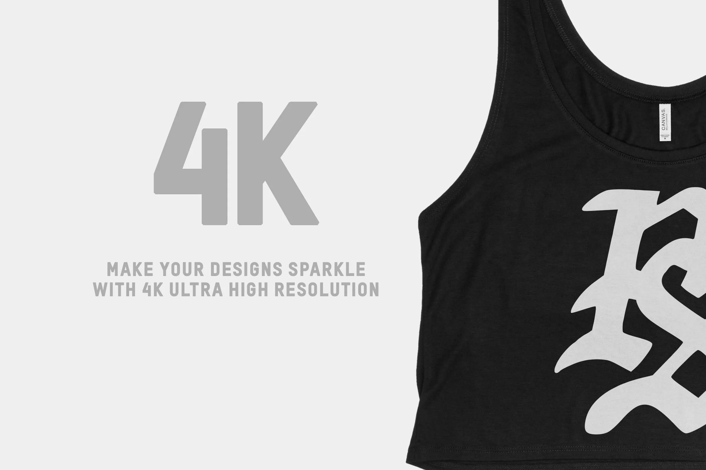 Bella   Canvas 8880 Flowy Boxy Tank Mockups