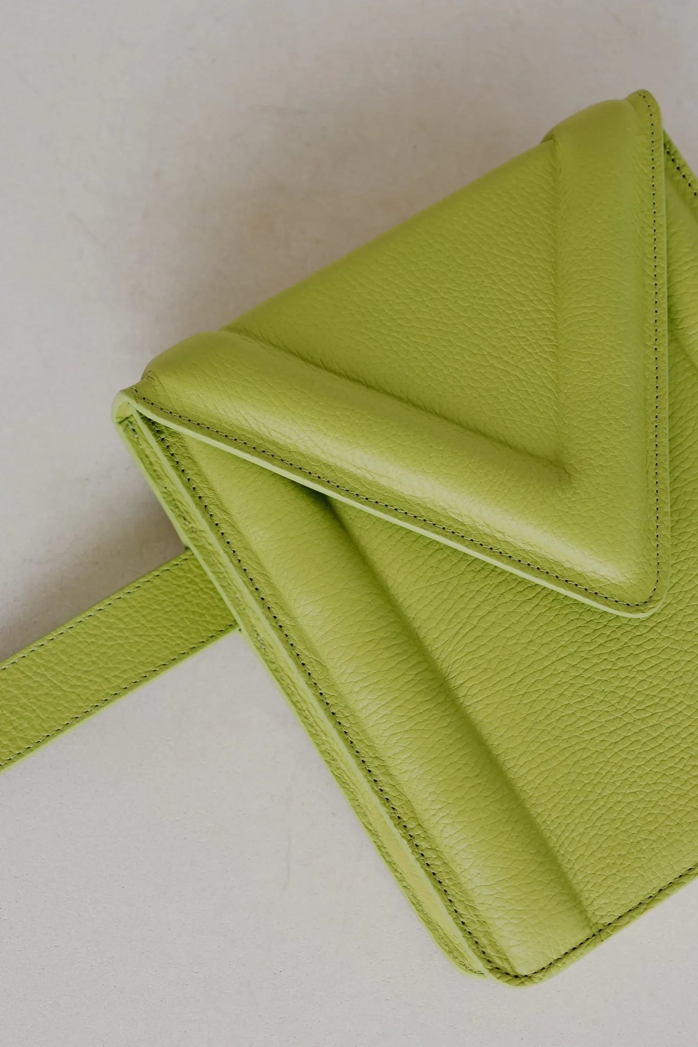 Belt Bag: Belt XL Lime Structured   M XL Lime Structured