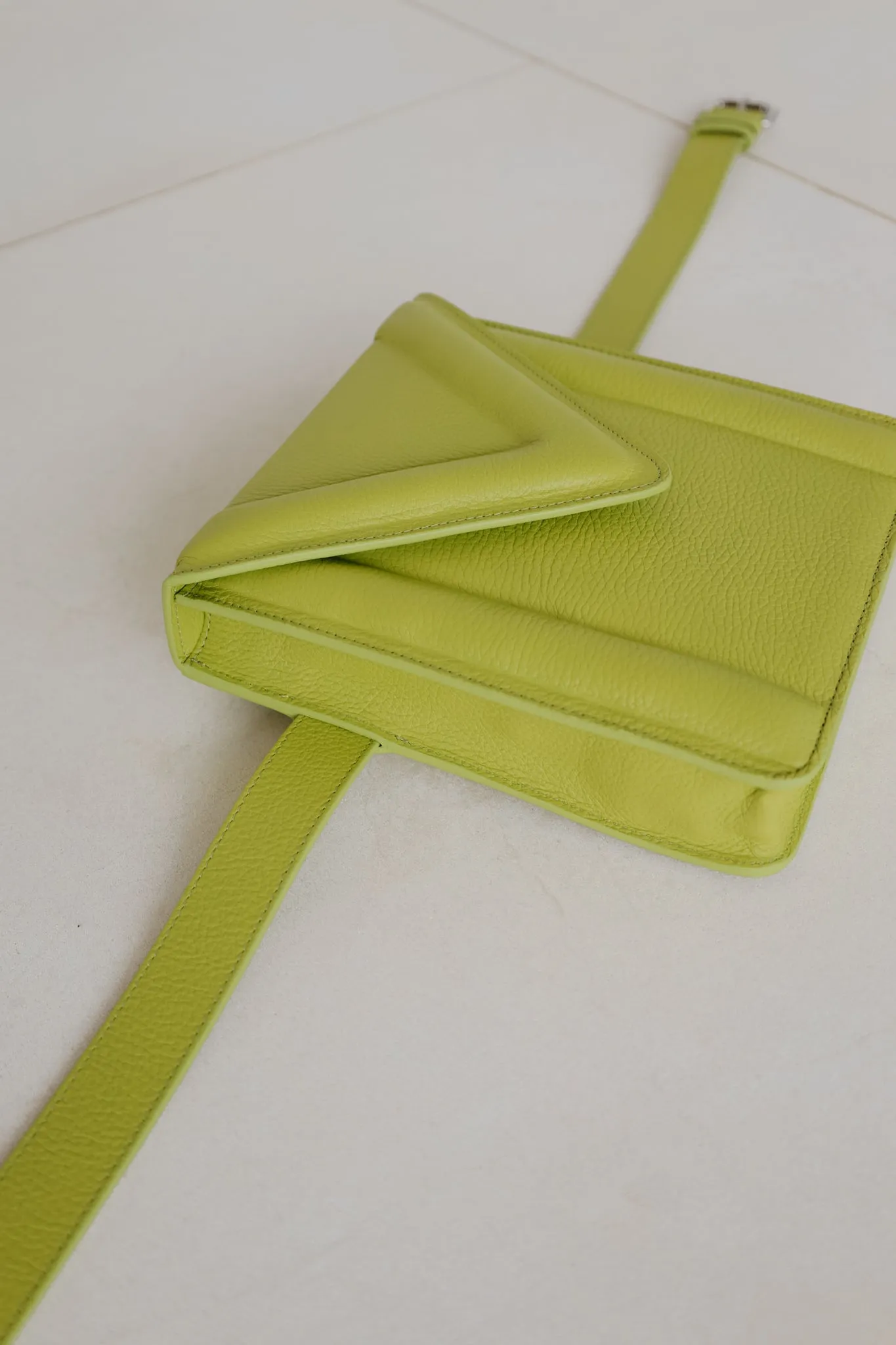 Belt Bag: Belt XL Lime Structured   M XL Lime Structured