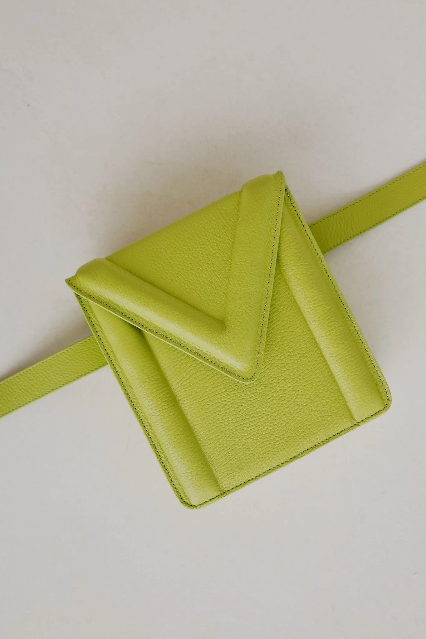 Belt Bag: Belt XL Lime Structured   M XL Lime Structured
