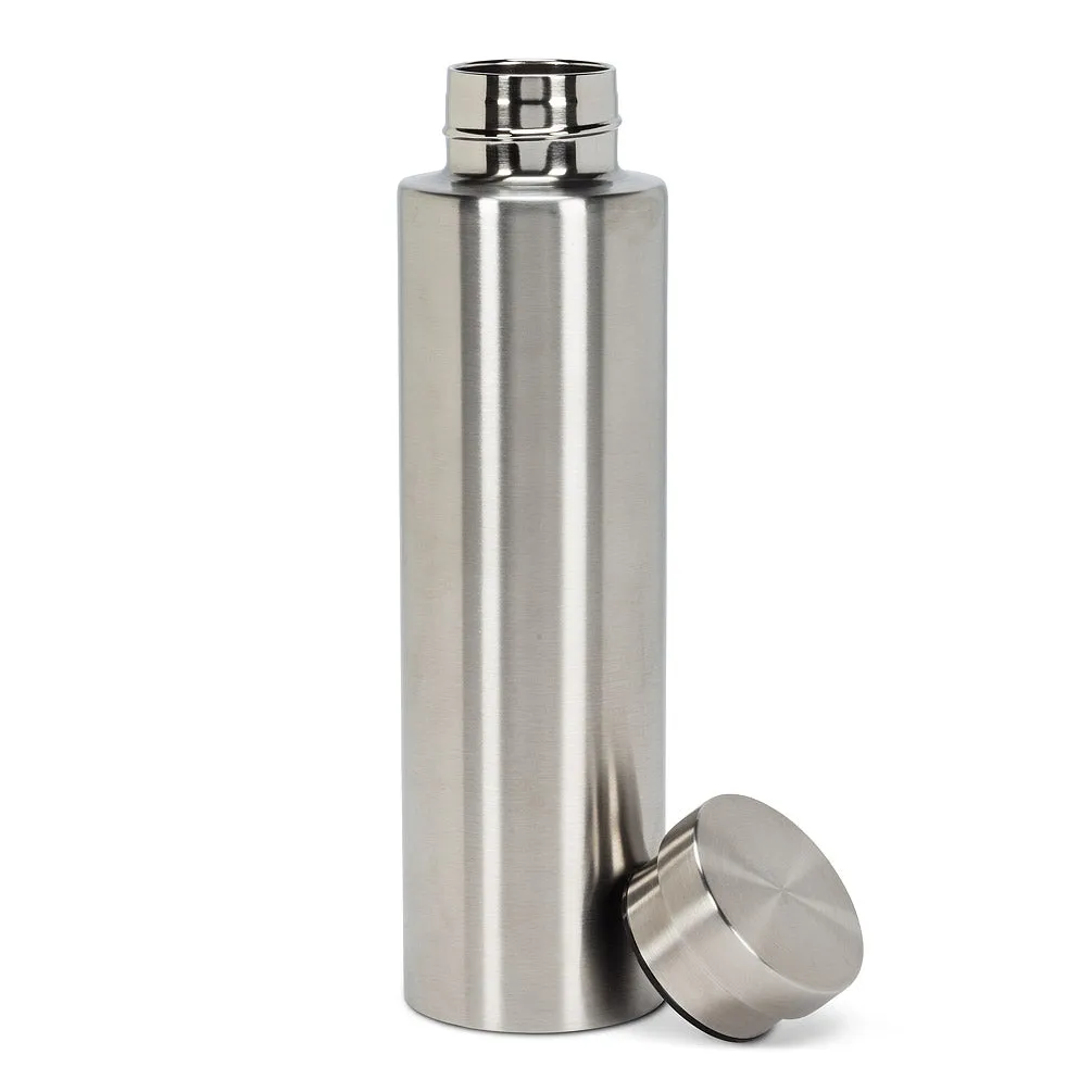 Bevi Insulated Sleek Thermos - Silver