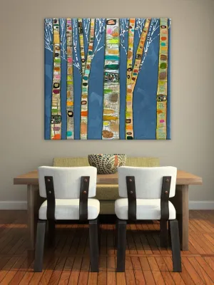 Birch Trees Canvas Wall Art