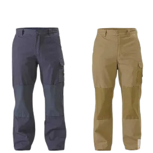 BISLEY Mens Razar Cordura Utility Pants Workwear Cotton Trousers Work BPU6110
