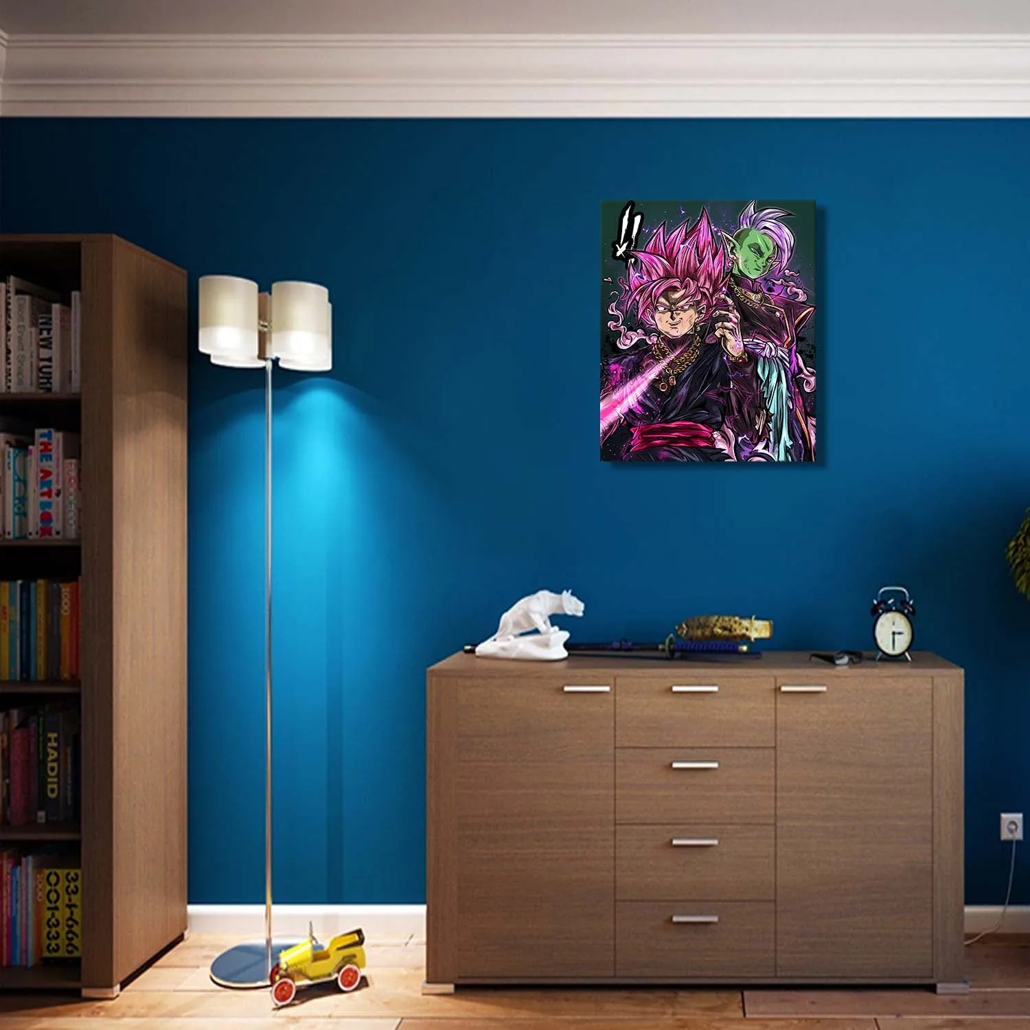 Black Identity Canvas Wall Art
