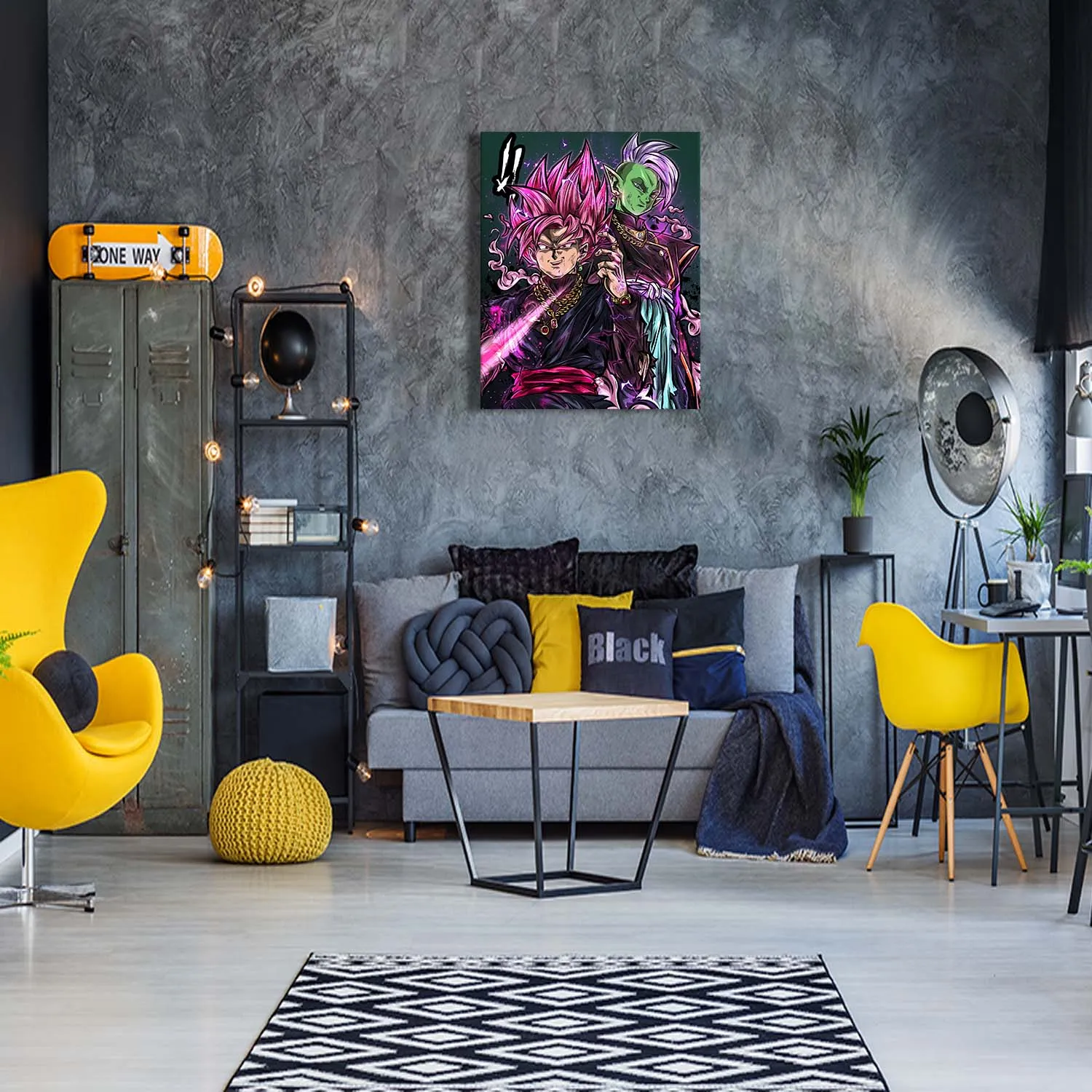 Black Identity Canvas Wall Art