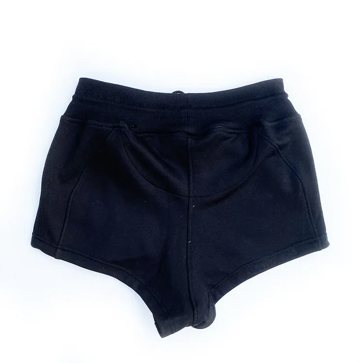 Blank Canvas Sweatshort - black