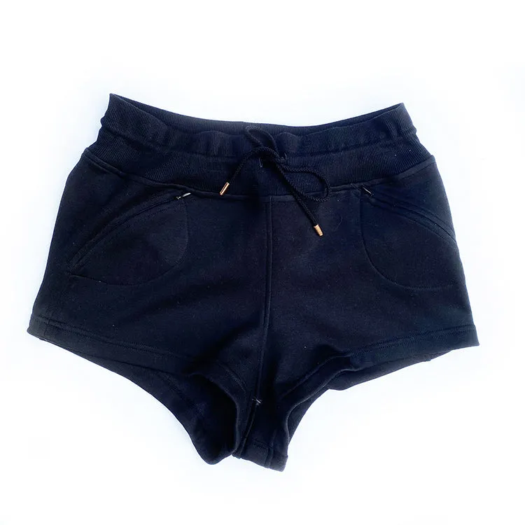 Blank Canvas Sweatshort - black