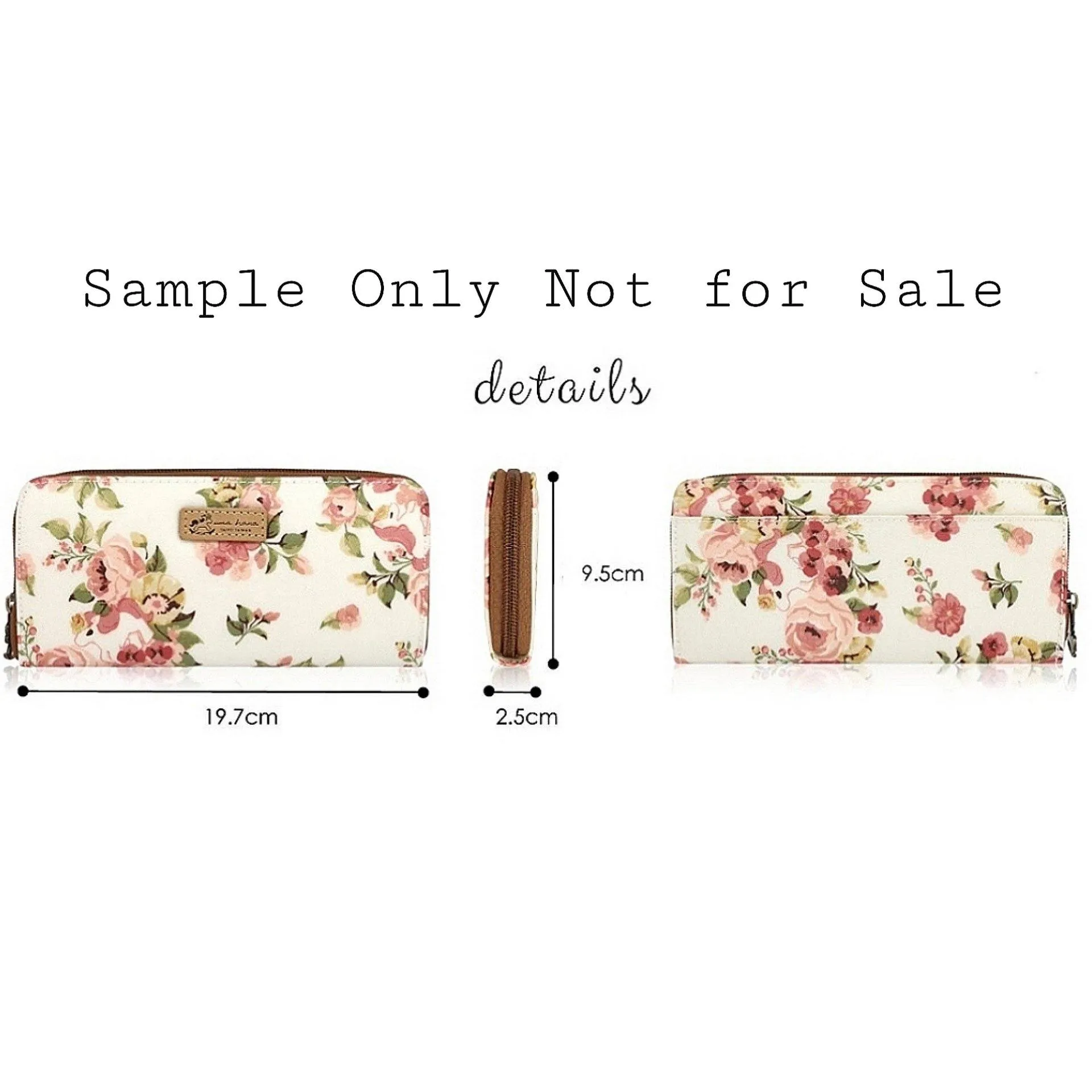 Blue London Long Wallet