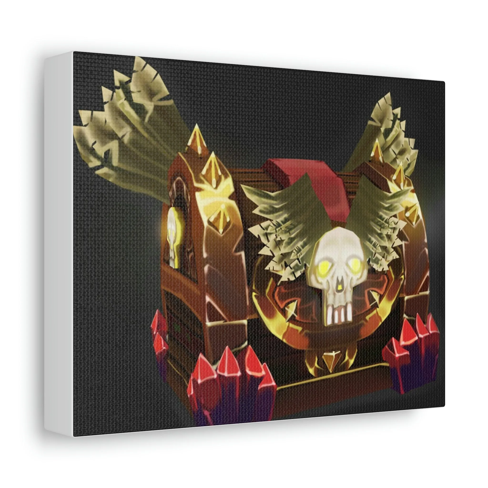 Bone Chest Stretched Canvas